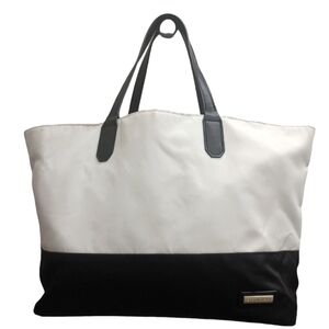 St. John Tote Bag Nylon White/Black